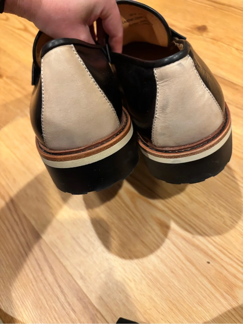 Saturdays NYC Idris Leather Chunky Penny Loafers Men’s Size 11